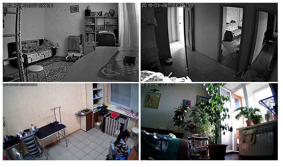 KERUI 1080P Mini Indoor Smart Night Vision Wireless Security Camera