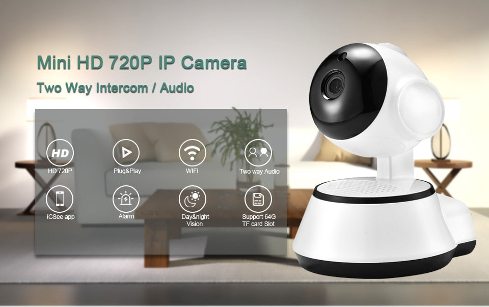 BESDER Home Security IP Camera Surveillance & Baby Monitor HD