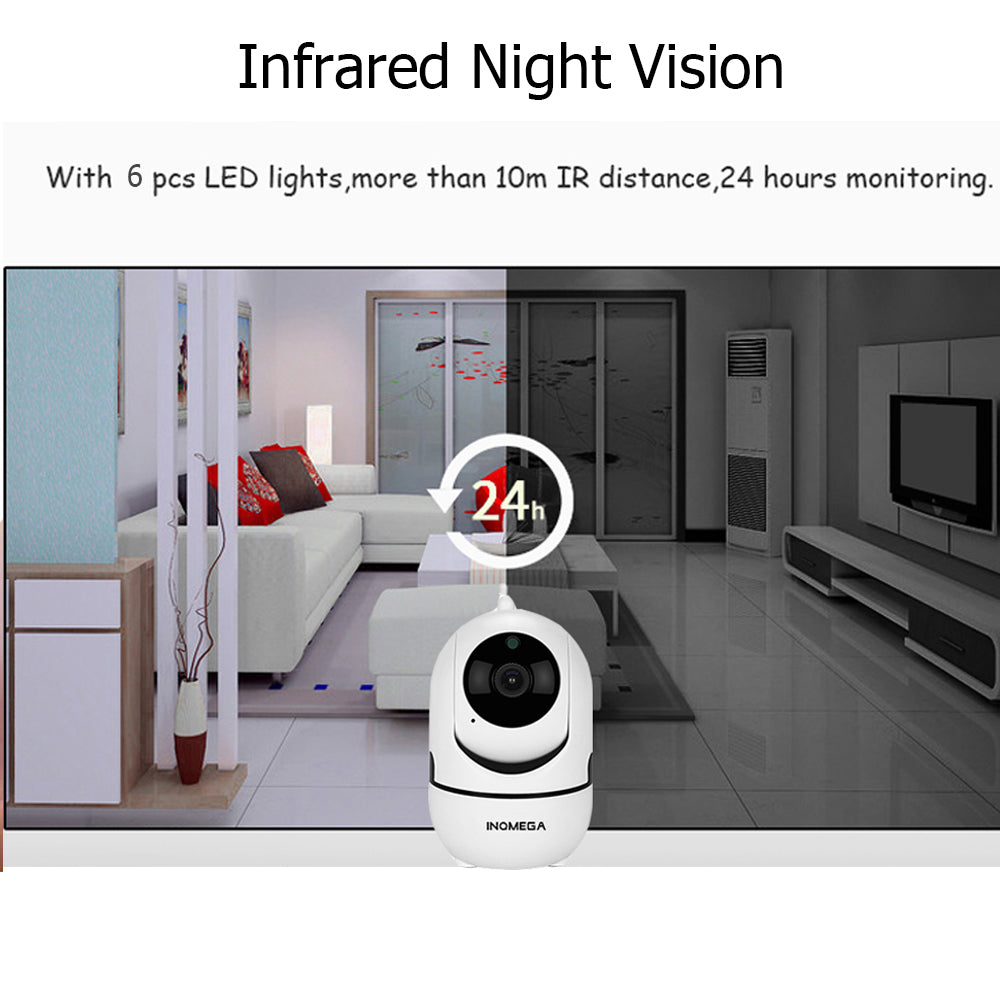 INQMEGA 1080P Full HD Wireless Cloud IP Home Security Surveillance Camera With Two Way Audio