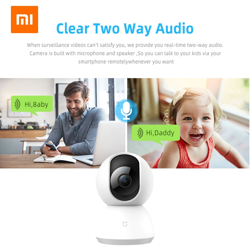 Xiaomi Mijia Mi 1080P IP Smart Camera 360 Angle Wireless WiFi Night Vision Protect Home Security