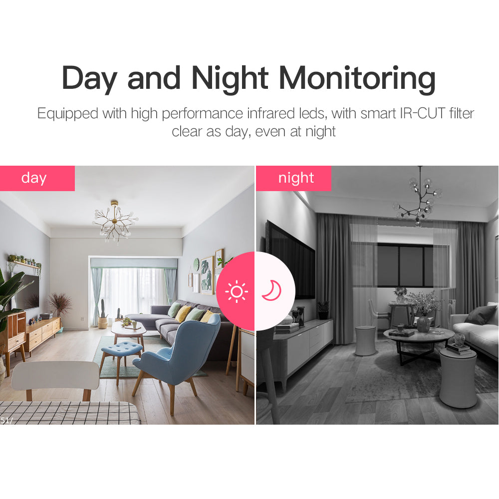 SDETER 1080P 720P IP Camera Security Camera Surveillance IR Night Vision P2P Baby Monitor