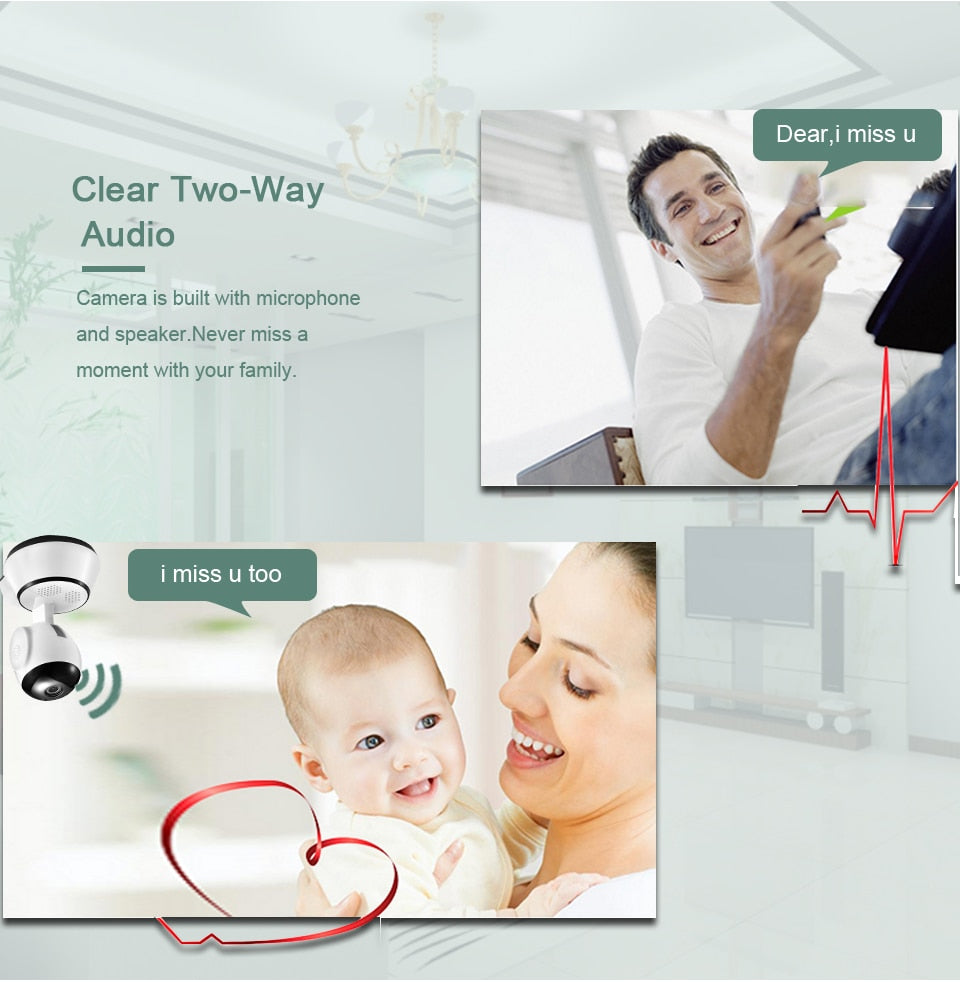 BESDER Home Security IP Camera Surveillance & Baby Monitor HD - The Home Shield