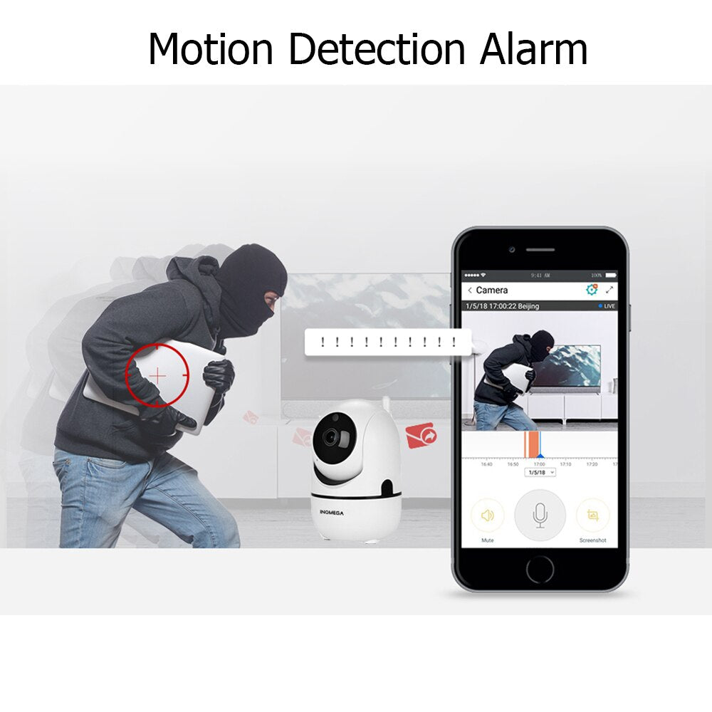 INQMEGA 1080P Full HD Wireless Cloud IP Home Security Surveillance Camera With Two Way Audio - The Home Shield