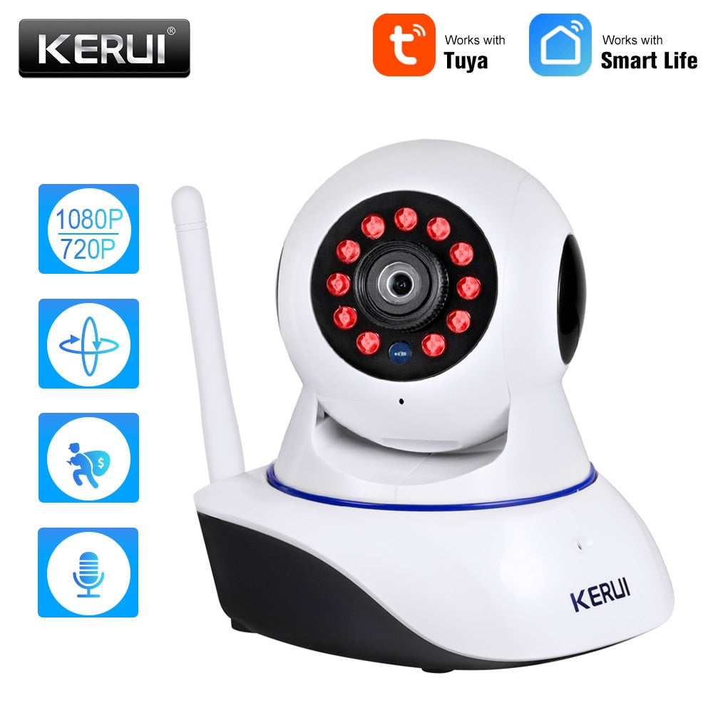 KERUI 1080P Mini Indoor Smart Night Vision Wireless Security Camera - The Home Shield